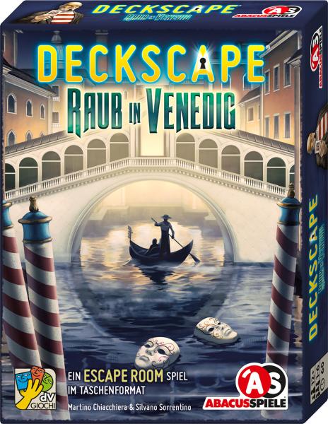 92/e8/90/Deckscape_Raub_in_Venedig_DVGABDS30121_Abacus_Spiele_Kartenspiele