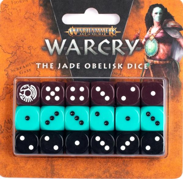 Warcry The Jade Obelisk Dice Set
