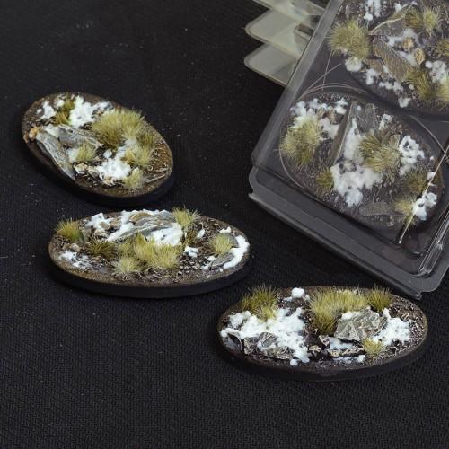 Gamers Grass 75mm Winter Bases, oval